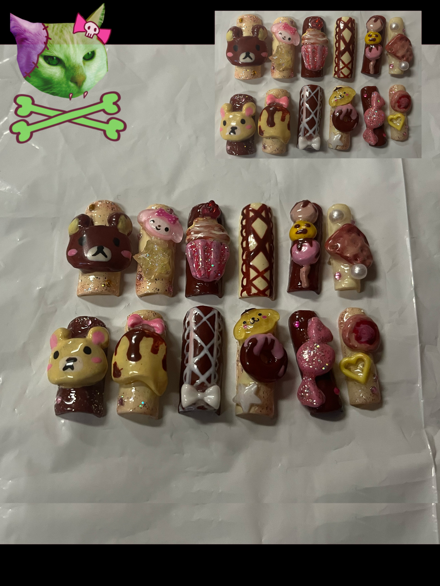 Rilakkuma Nails  ୨ৎ